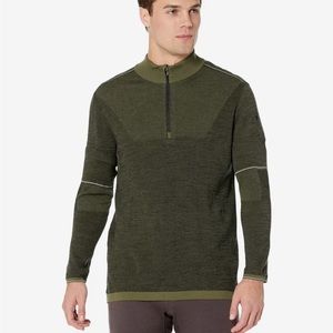 Mens Large Smartwool Intraknit Merino Thermal Baselayer in Moss